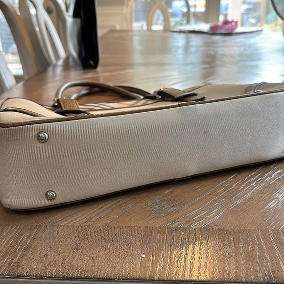 Burberry novacheck canvas tote bag COA - Picture 14 of 17